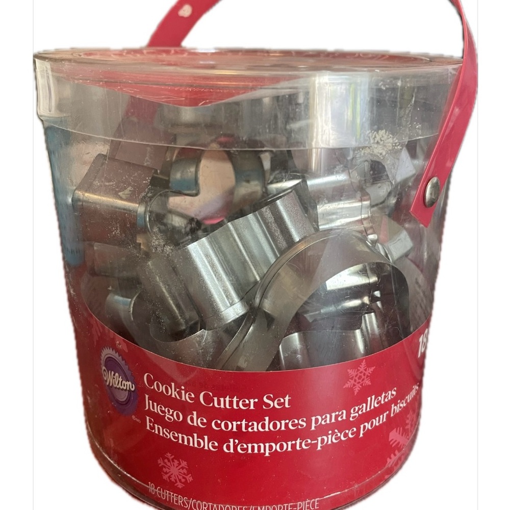 Wilton Silver Cookie Cutter Set